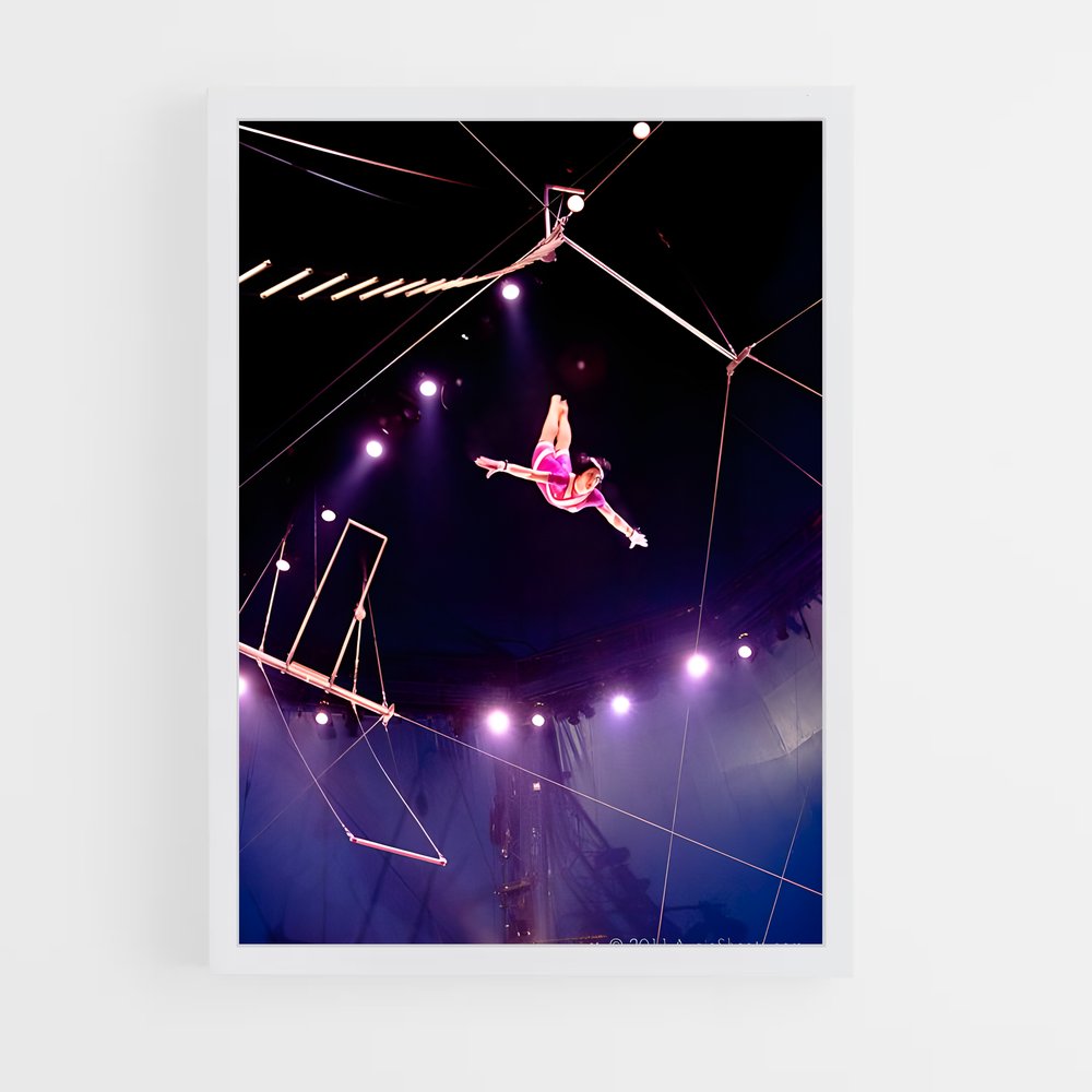 Poster L'Art de l'Acrobatie – affiche Cirque (vue 3)